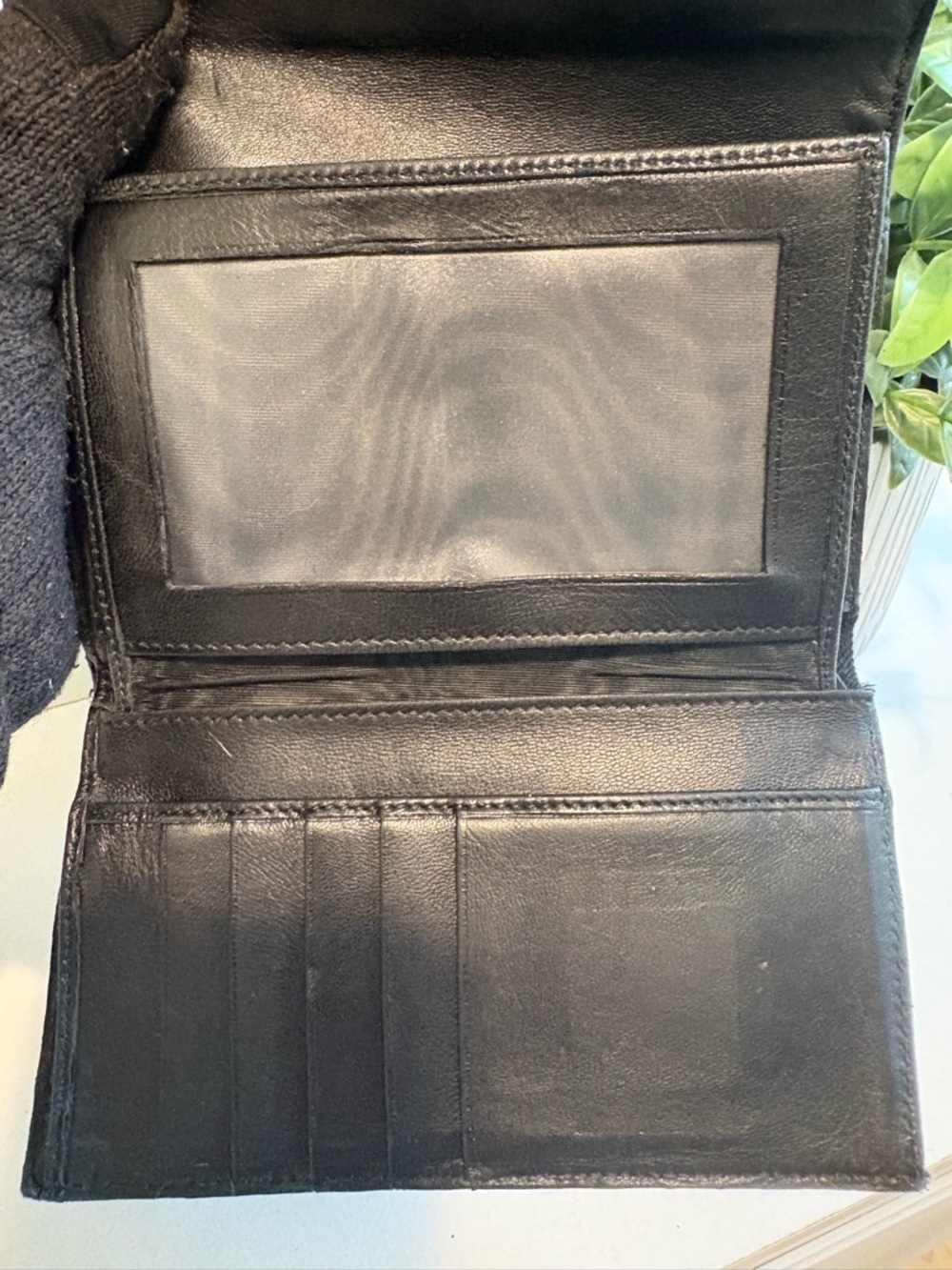 Fendi Nylon and Leather Trifold Wallet - Picture 8 of 11